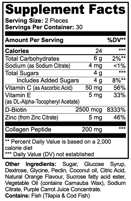 Super-Strength Collagen + Vitamin C (60 Adult Gummies)
