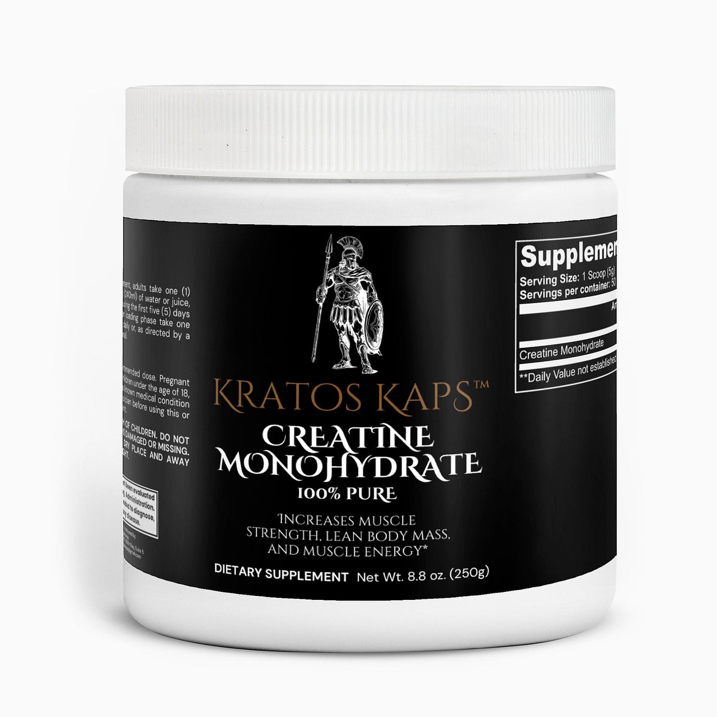 Creatine Monohydrate - Kratos Kaps™