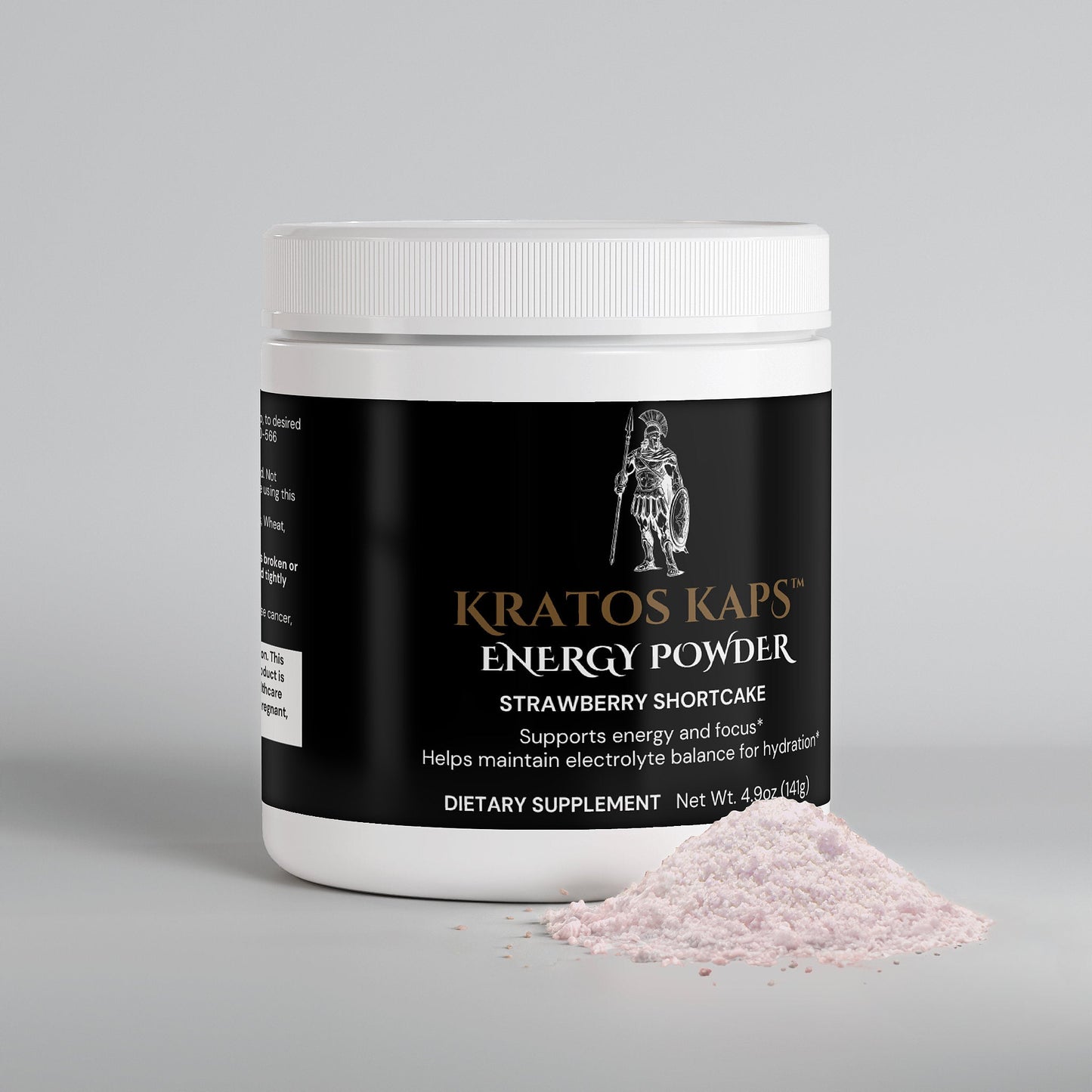 NEW! Energy Powder (Strawberry Shortcake) - Kratos Kaps™