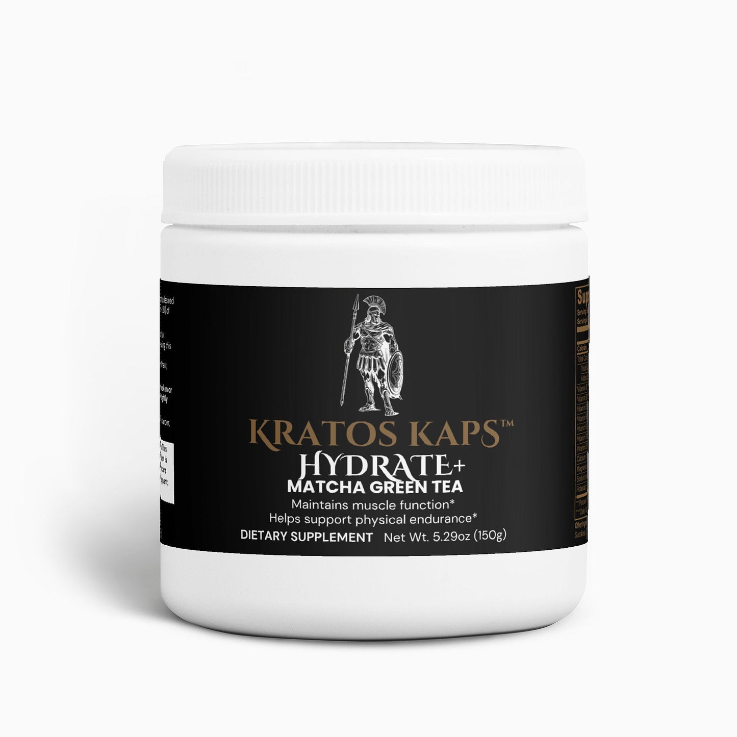 NEW! Hydration Powder (Matcha Green Tea) - Kratos Kaps™