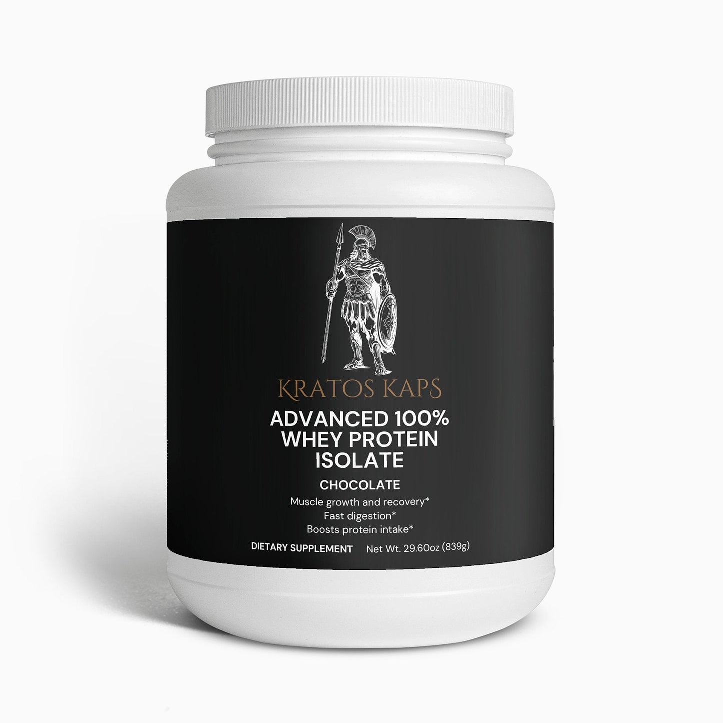 Whey Protein Isolate (Chocolate) - Kratos Kaps™