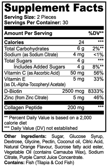 Super-Strength Collagen + Vitamin C (60 Adult Gummies)