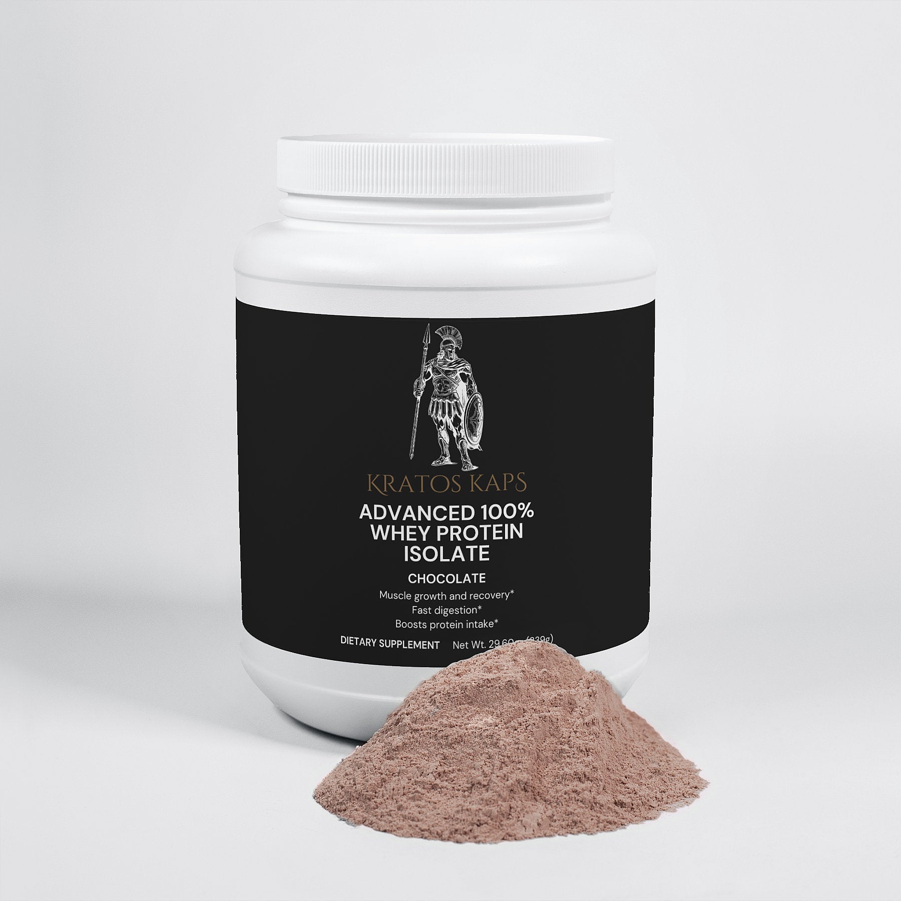 Advanced 100% Whey Protein Isolate (Chocolate) - Kratos Kaps™