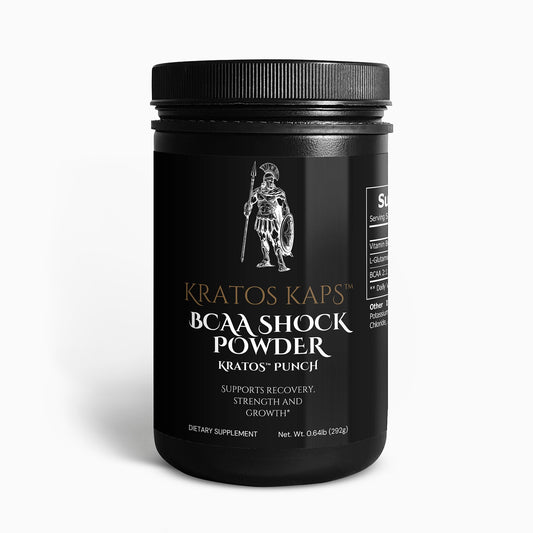 BCAA Shock Powder (Kratos™ Punch) - Kratos Kaps™