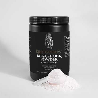 BCAA Shock Powder (Kratos™ Punch) - Kratos Kaps™