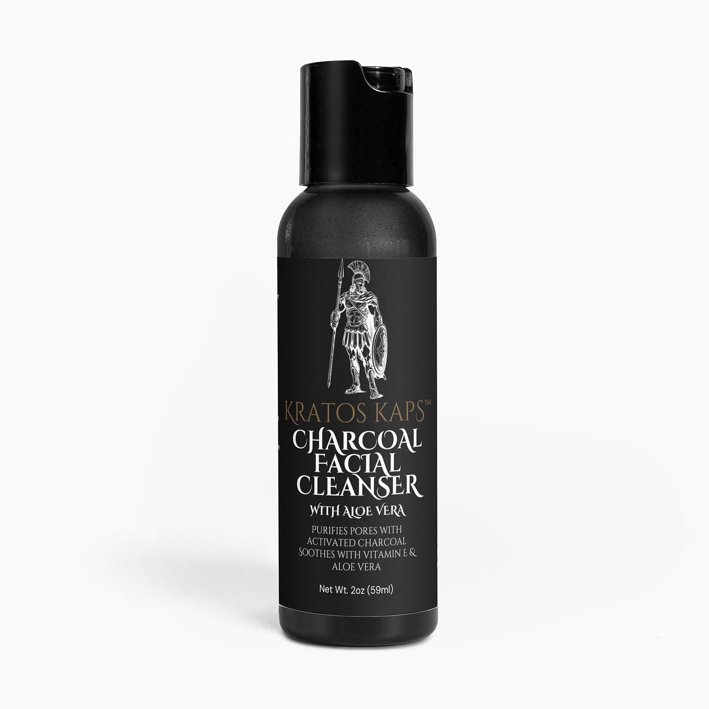 Charcoal Facial Cleanser - Kratos Kaps™