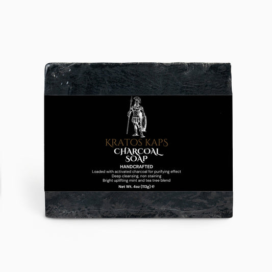 Charcoal Soap - Kratos Kaps™