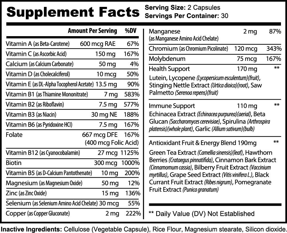 Complete Multivitamin - Kratos Kaps™