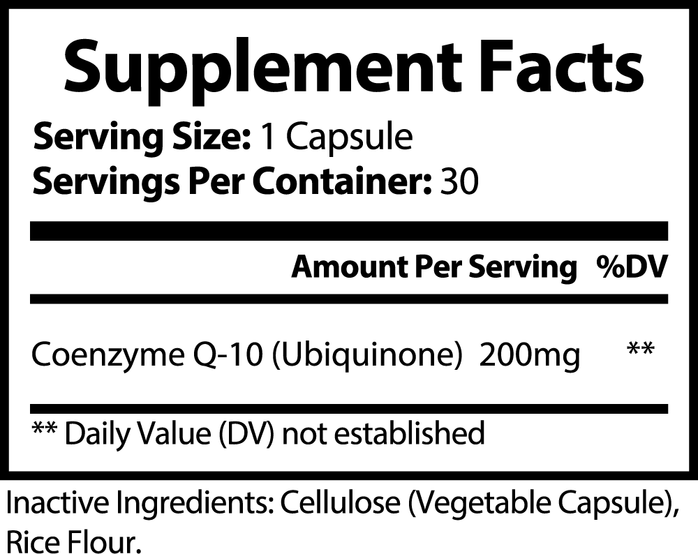 CoQ10 Ubiquinone - Kratos Kaps™