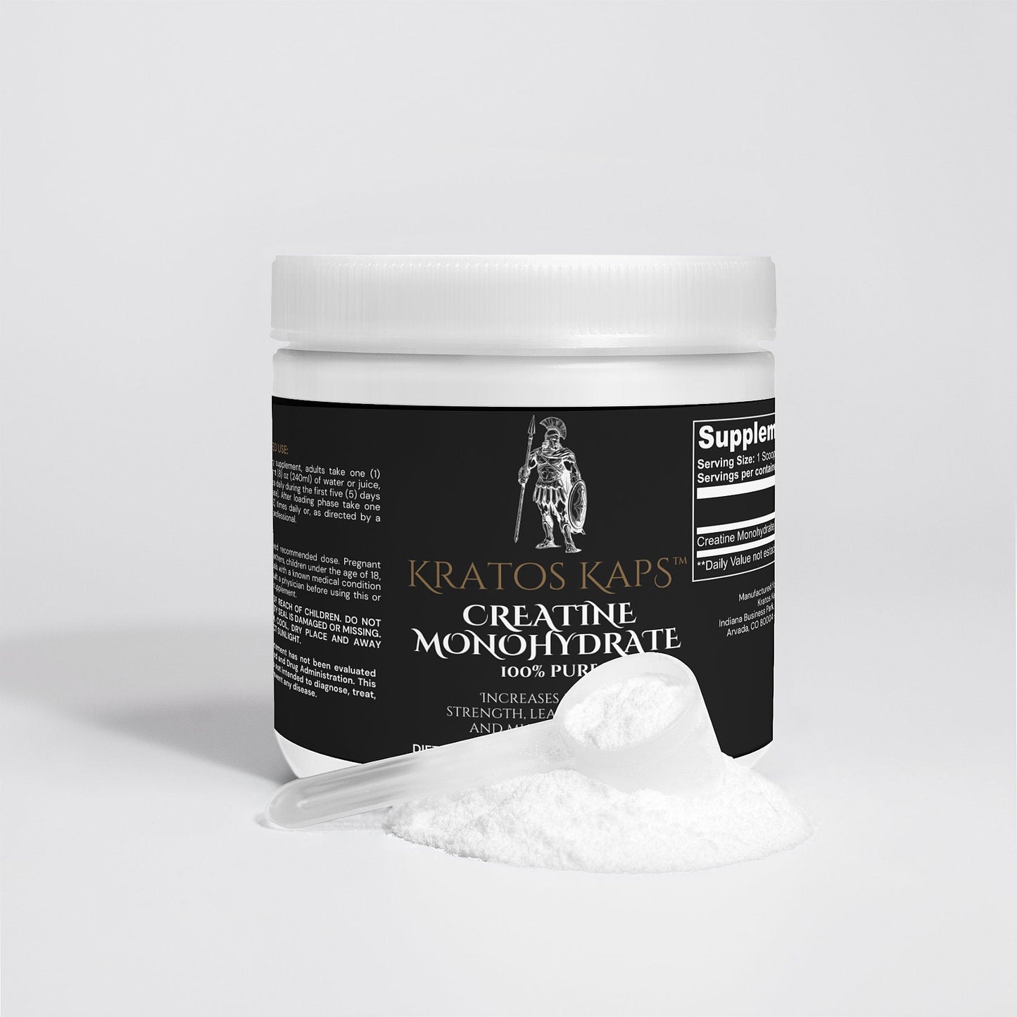 Creatine Monohydrate - Kratos Kaps™