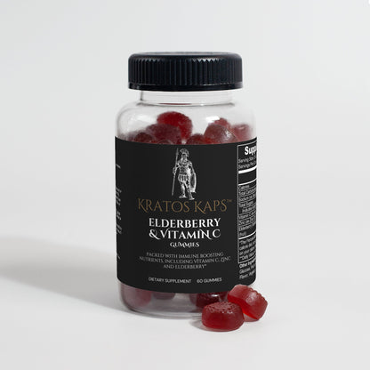 Elderberry & Vitamin C Gummies - Kratos Kaps™