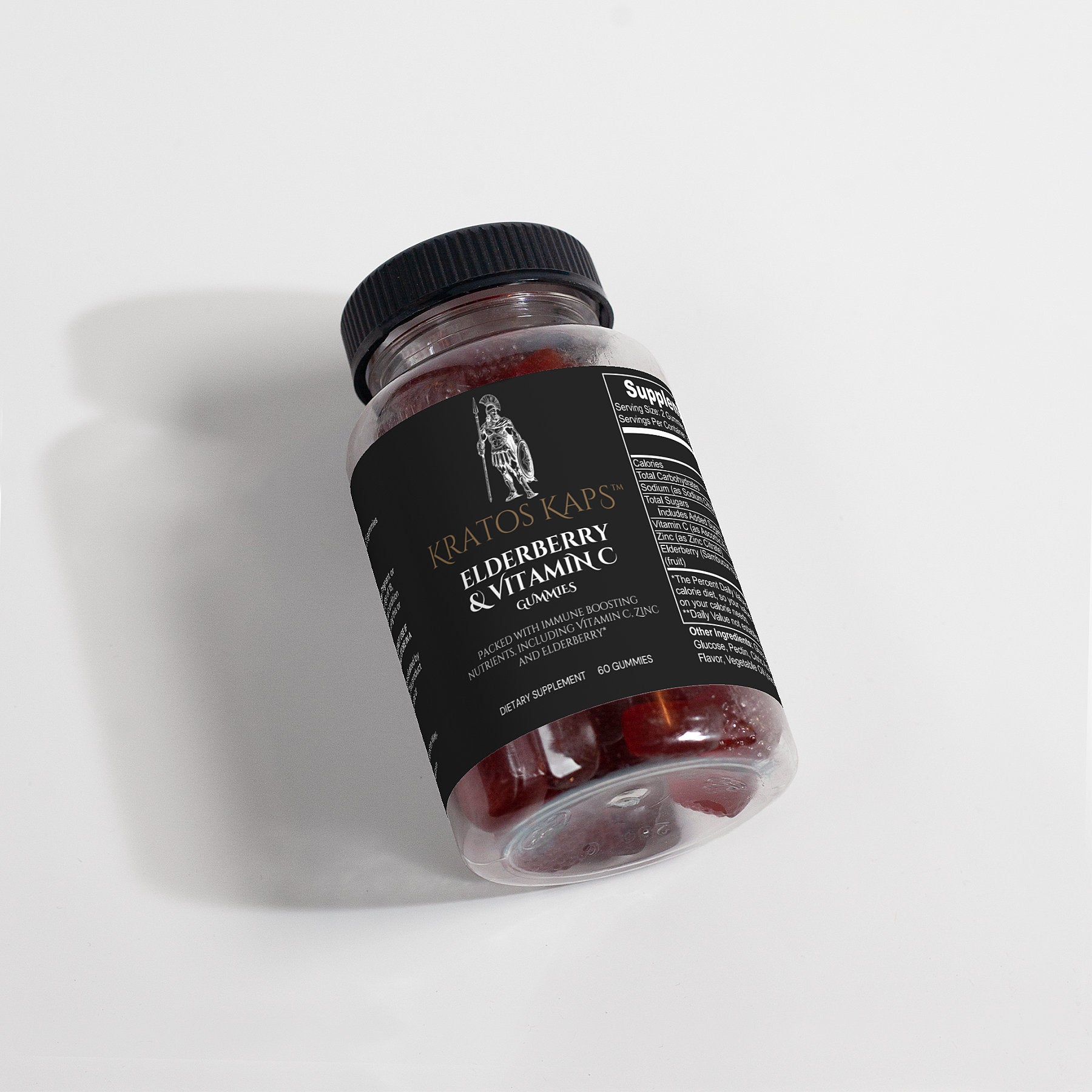 Elderberry & Vitamin C Gummies - Kratos Kaps™