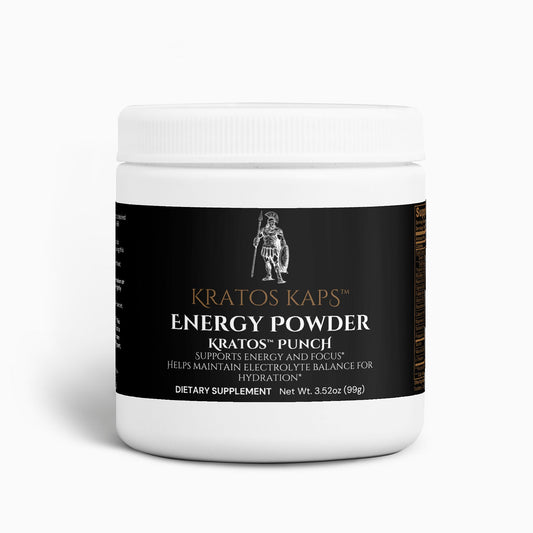 Energy Powder (Fruit Punch) - Kratos Kaps™