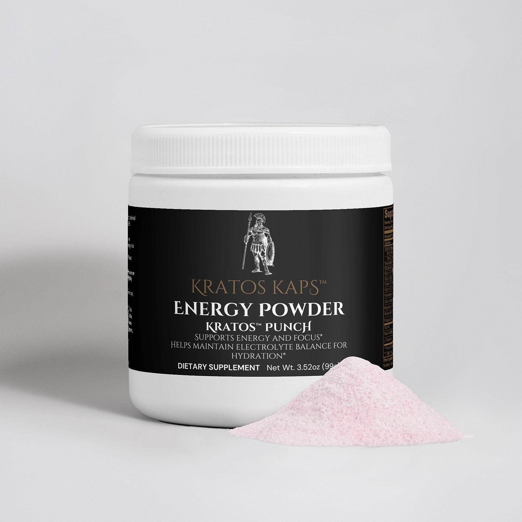 Kratos Punch™ Energy Powder - Kratos Kaps™