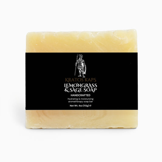 Lemongrass & Sage Soap - Kratos Kaps™