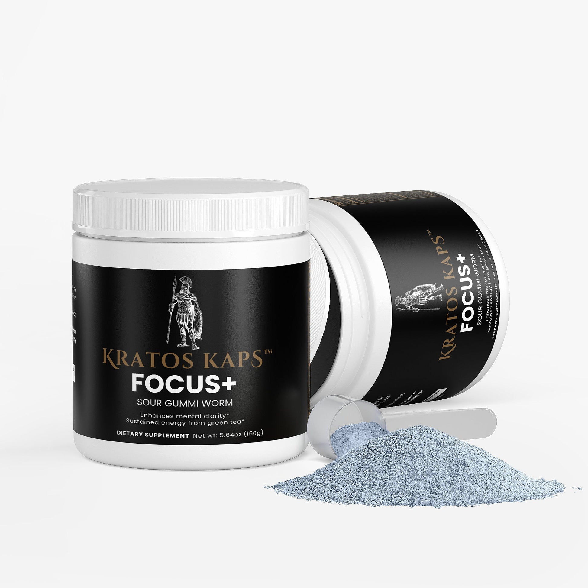 NEW! Focus Powder (Sour Gummi Worm) - Kratos Kaps™