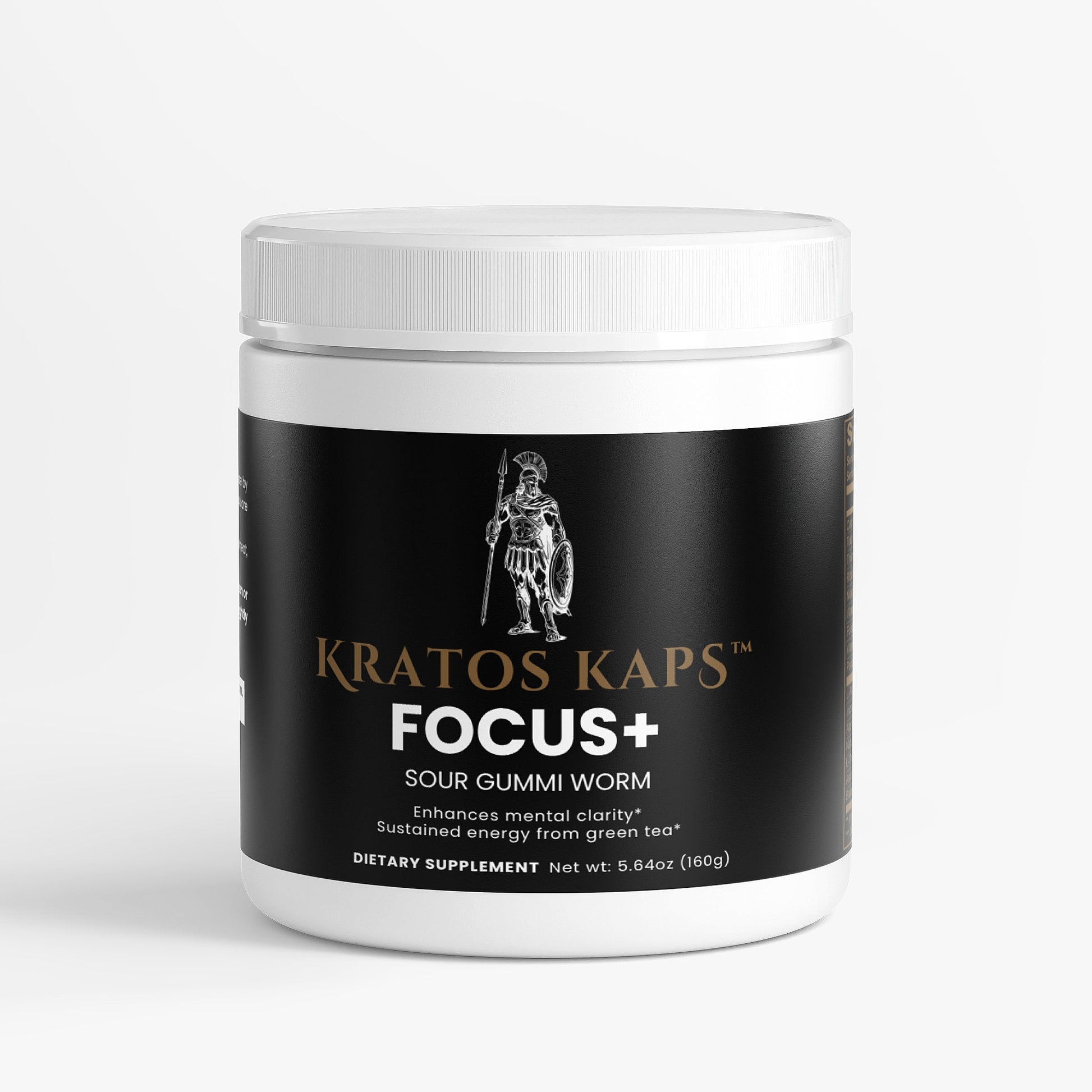 NEW! Focus Powder (Sour Gummi Worm) - Kratos Kaps™