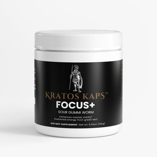 NEW! Focus Powder (Sour Gummi Worm) - Kratos Kaps™