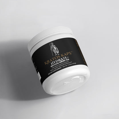 NEW! Hydration Powder (Matcha Green Tea) - Kratos Kaps™