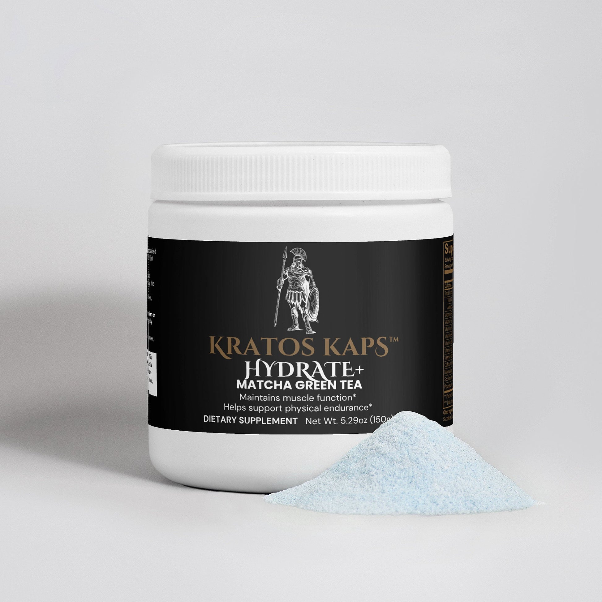 NEW! Hydration Powder (Matcha Green Tea) - Kratos Kaps™