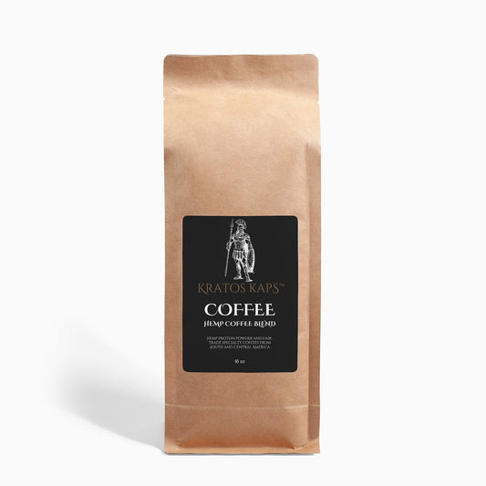 Organic Hemp Coffee Blend - Medium Roast 16oz - Kratos Kaps™