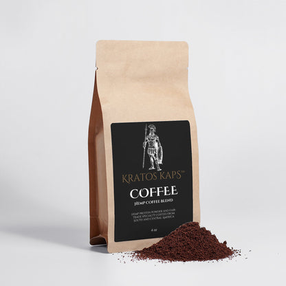 Organic Hemp Coffee Blend - Medium Roast 4oz - Kratos Kaps™