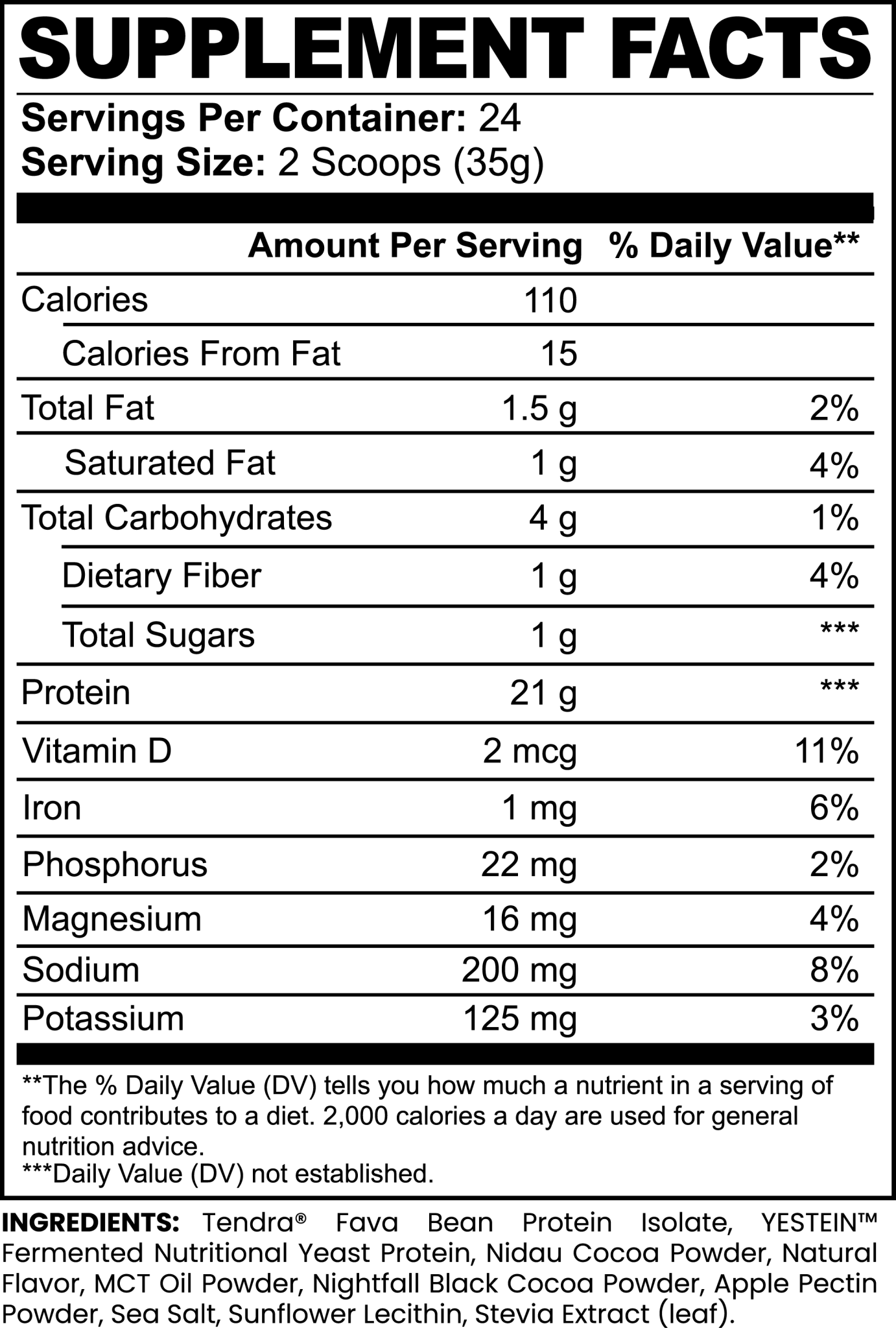 Plant Protein (Chocolate) - Kratos Kaps™