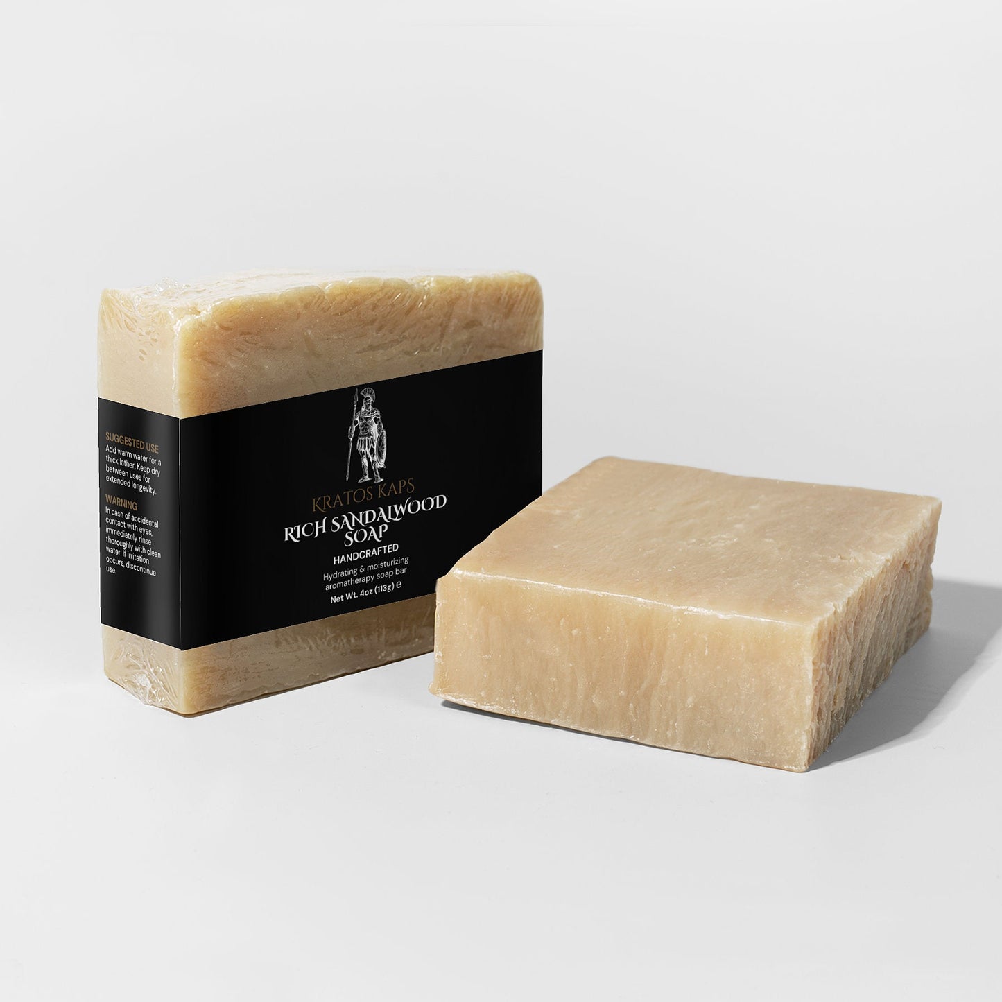 Rich Sandalwood Soap - Kratos Kaps™