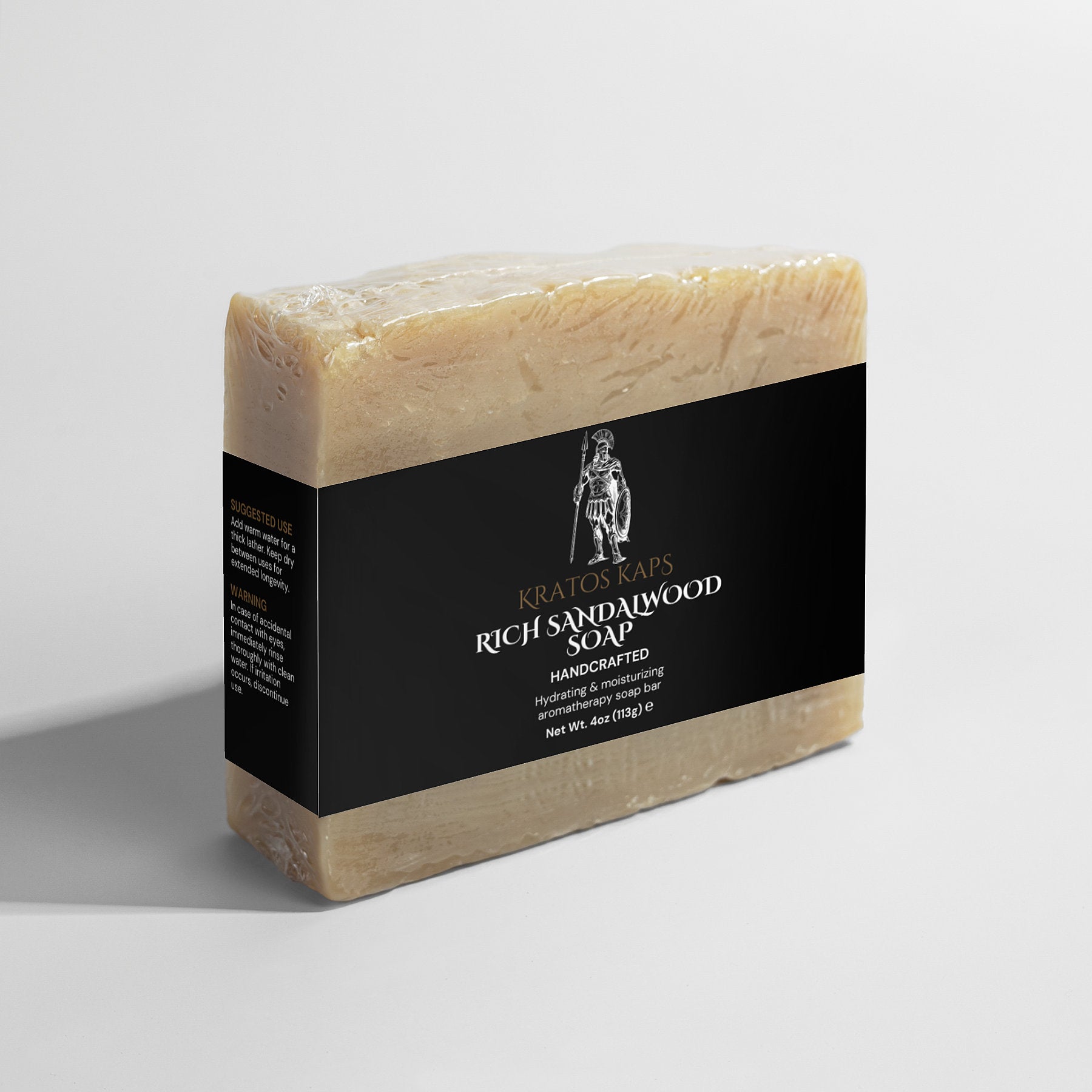 Rich Sandalwood Soap - Kratos Kaps™