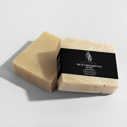 Rich Sandalwood Soap - Kratos Kaps™