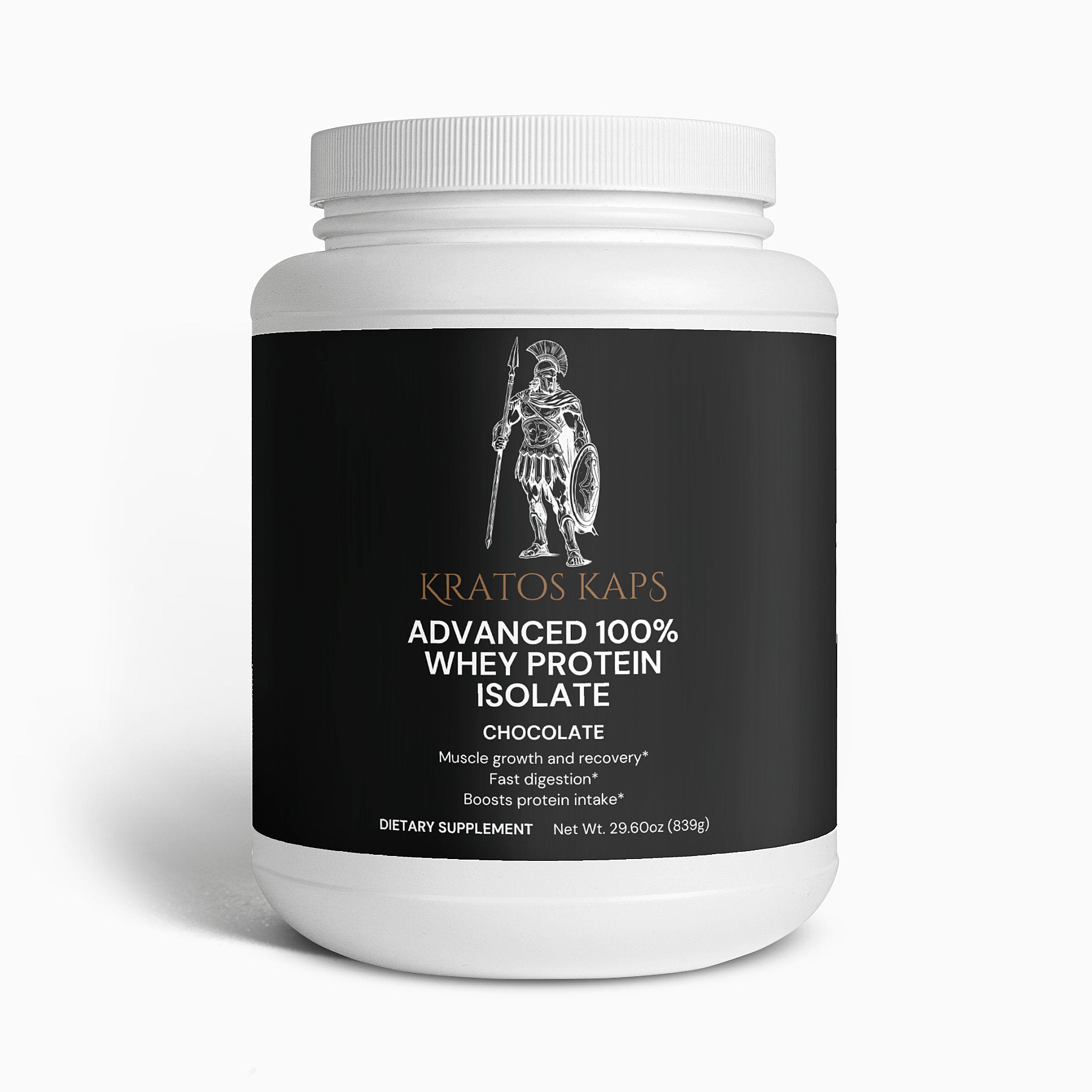 Whey Protein Isolate (Chocolate) - Kratos Kaps™